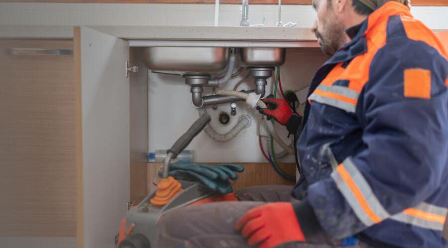 Professional slab leak plumber services in White Cloud, KS